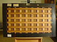 Cradling can deform the original support (paint particles can flake), oilpaint on panel Jan van Goyen