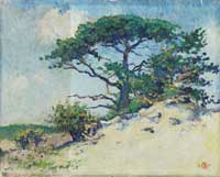 Painting, oil on linnen support, Condition: during conservation 