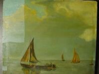 Boat varnish, oil based varnish on oilpainting